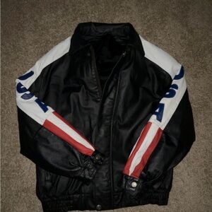 Oscar Piel Vintage USA Leather Jacket